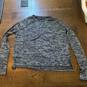 Rag and bone grey/black long sleeve